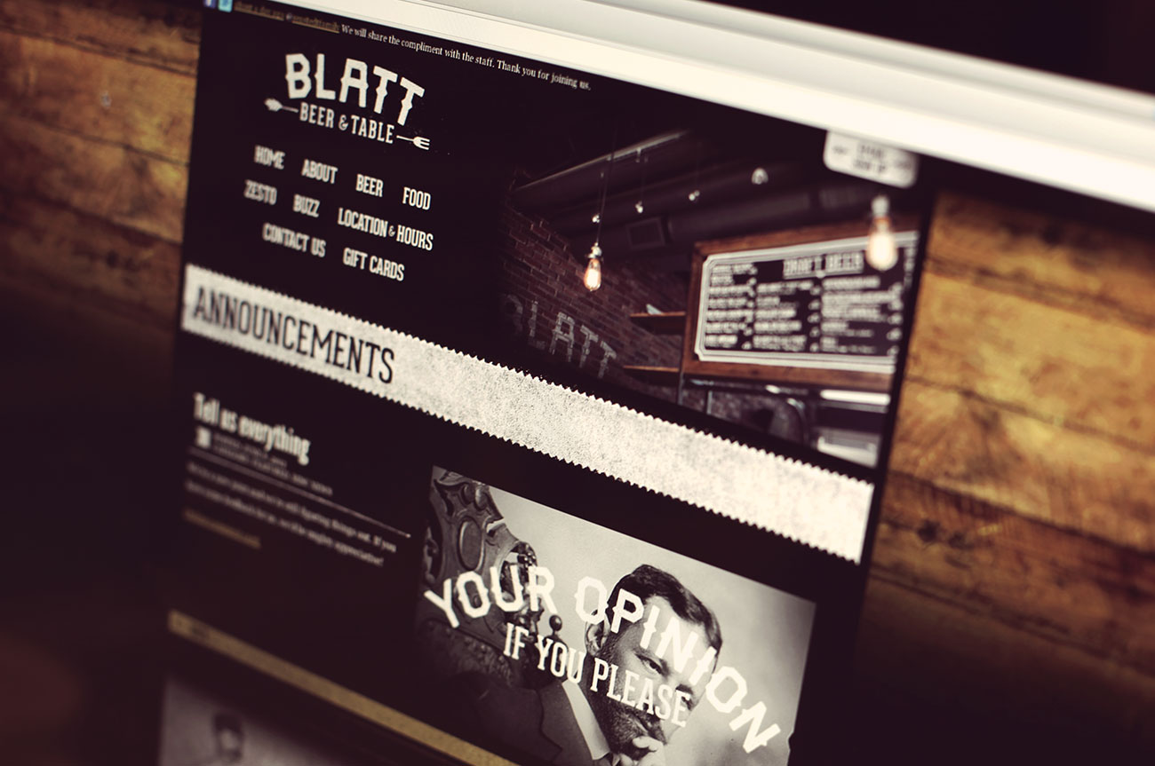 blatt-website